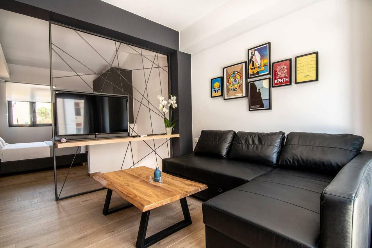 Mos Luxury City Suites - The Loft Hriszí Aktí Haniá Kültér fotó